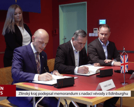 Zlínský kraj podepsal memorandum s nadací vévody z Edinburghu
