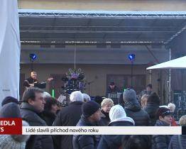 V Napajedlích slavili příchod nového roku