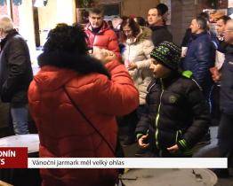Vánoční jarmark měl velký ohlas
