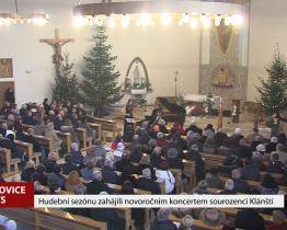 Hudební sezónu zahájili novoročním koncertem sourozenci Klánští