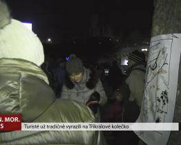 Turisté už tradičně vyrazili na Tříkrálové kolečko