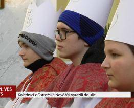 Koledníci z Ostrožské Nové Vsi vyrazili do ulic