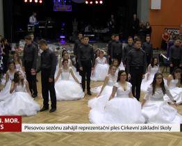 Plesovou sezonu zahájil reprezentační ples Církevní základní školy