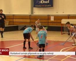 Florbalové turnaje přípravek se na góly nehrají