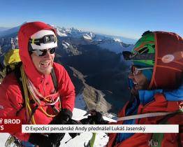 O Expedici peruánské Andy přednášel Lukáš Jasenský