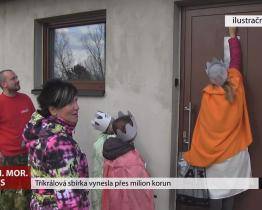 Tříkrálová sbírka vynesla přes milion korun 