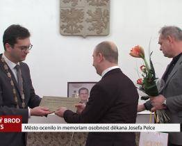 Město ocenilo in memoriam osobnost děkana Josefa Pelce