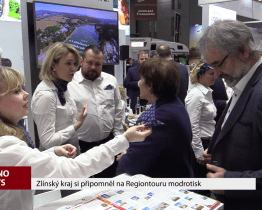 Zlínský kraj si připomněl na Regiontour modrotisk