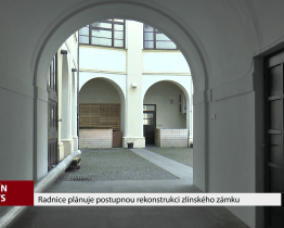 Radnice plánuje postupnou rekonstrukci zlínského zámku