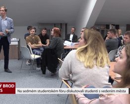 Na sedmém studentském fóru diskutovali studenti s vedením města