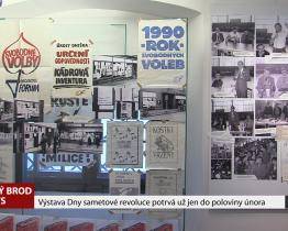 Výstava Dny sametové revoluce potrvá už jen do poloviny února
