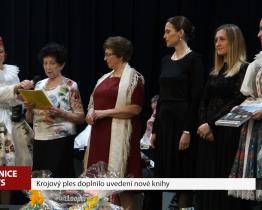 Krojový ples doplnilo uvedení nové knihy