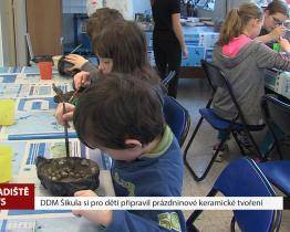 DDM Šikula si pro děti připravil prázdninové keramické tvoření