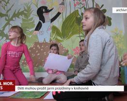 Děti mohou prožít jarní prázdniny v knihovně