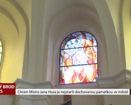 Chrám Mistra Jana Husa je nejstarší dochovanou památkou ve městě