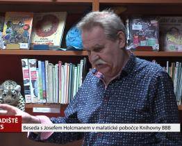 V mařatické pobočce Knihovny BBB proběhla beseda s Josefem Holcmanem