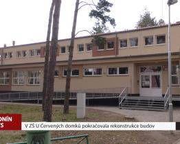 V ZŠ U Červených domků pokračovala rekonstrukce budov