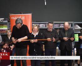 Ve městě vznikla sociálně terapeutická dílna