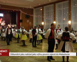 Děkanátní ples nabízel jako výhru poutní zájezd do Makedonie