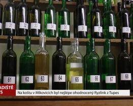 Na koštu v Míkovicích byl nejlépe ohodnocen Ryzlink z Tupes