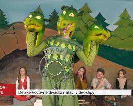 Dětské kočovné divadlo natáčí videoklipy