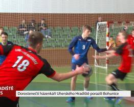 Dorostenečtí házenkáři Uherského Hradiště porazili Bohunice