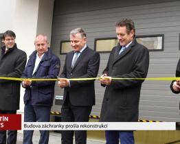 Budova záchranky prošla rekonstrukcí