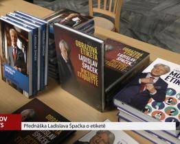 Ladislav Špaček přednášel v Kyjově o etiketě