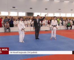 Ve Veselí bojovalo 254 judistů