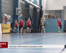 Atletický mítink doznal výrazných změn
