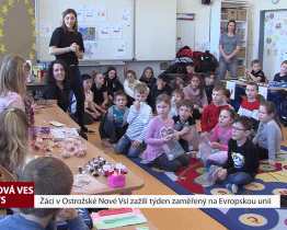 Žáci v Ostrožské Nové Vsi zažili týden zaměřený na Evropskou unii