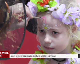 Žáci Církevní základní školy si udělali karneval