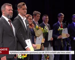 Vyhlášení nejlepších sportovců za rok 2019 ovládli také letos atleti