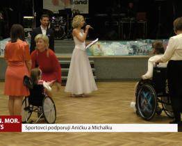 Sportovci podporují Aničku a Michalku