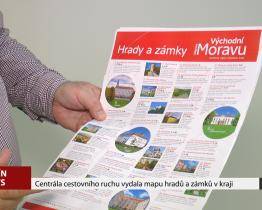 Centrála cestovního ruchu vydala mapu hradů a zámků v kraji
