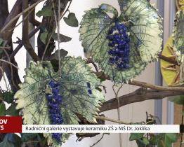 Radniční galerie vystavuje keramiku ZŠ a MŠ dr. Joklíka
