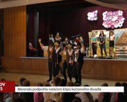 Merenda podpořila natáčení klipů kočovného divadla