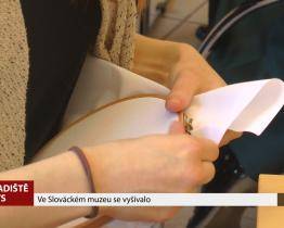 Ve Slováckém muzeu se vyšívalo