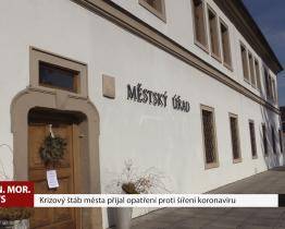 Krizový štáb města přijal opatření proti šíření koronaviru