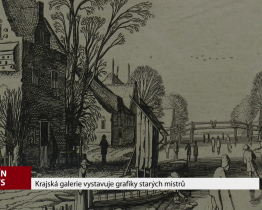 Krajská galerie vystavuje grafiky starých mistrů