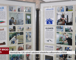 Vernisáž ke 120. výročí založení středního odborného učiliště