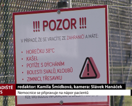 Nemocnice se připravuje na nápor pacientů