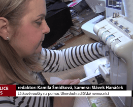 V Traplicích šijí roušky na pomoc Uherskohradišťské nemocnici