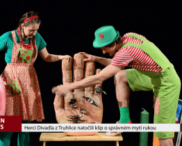 Herci Divadla z Truhlice natočili klip o správném mytí rukou