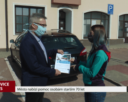 Město Kunovice nabízí pomoc lidem starším 70 let