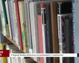 V Kyjově budou knihovny na zastávkách i v nemocnici