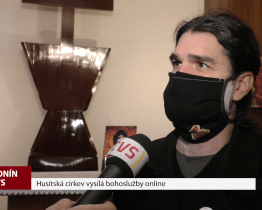 Husitská církev vysílá bohoslužby online