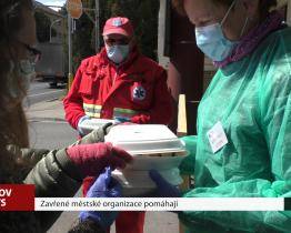 Zavřené městské organizace pomáhají
