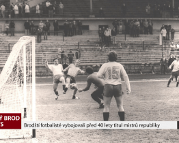 Brodští fotbalisté vybojovali před 40 lety titul mistrů republiky