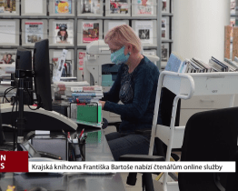Krajská knihovna Františka Bartoše nabízí čtenářům online služby
